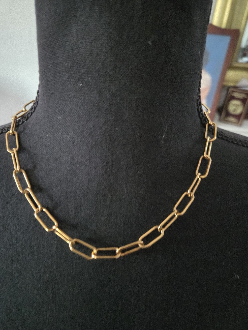 Adornia Paperclip Link Chain, NWOT